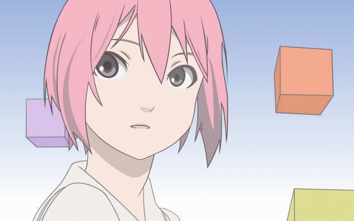Short pink haired anime characters