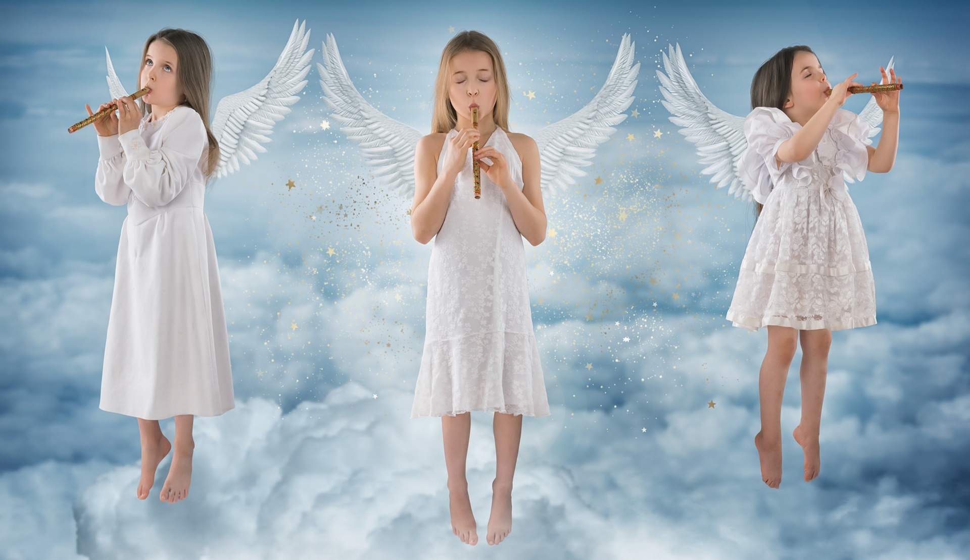Three angels. Ангел. Красивые ангелочки. Небесные ангелы. Девушка - ангел.