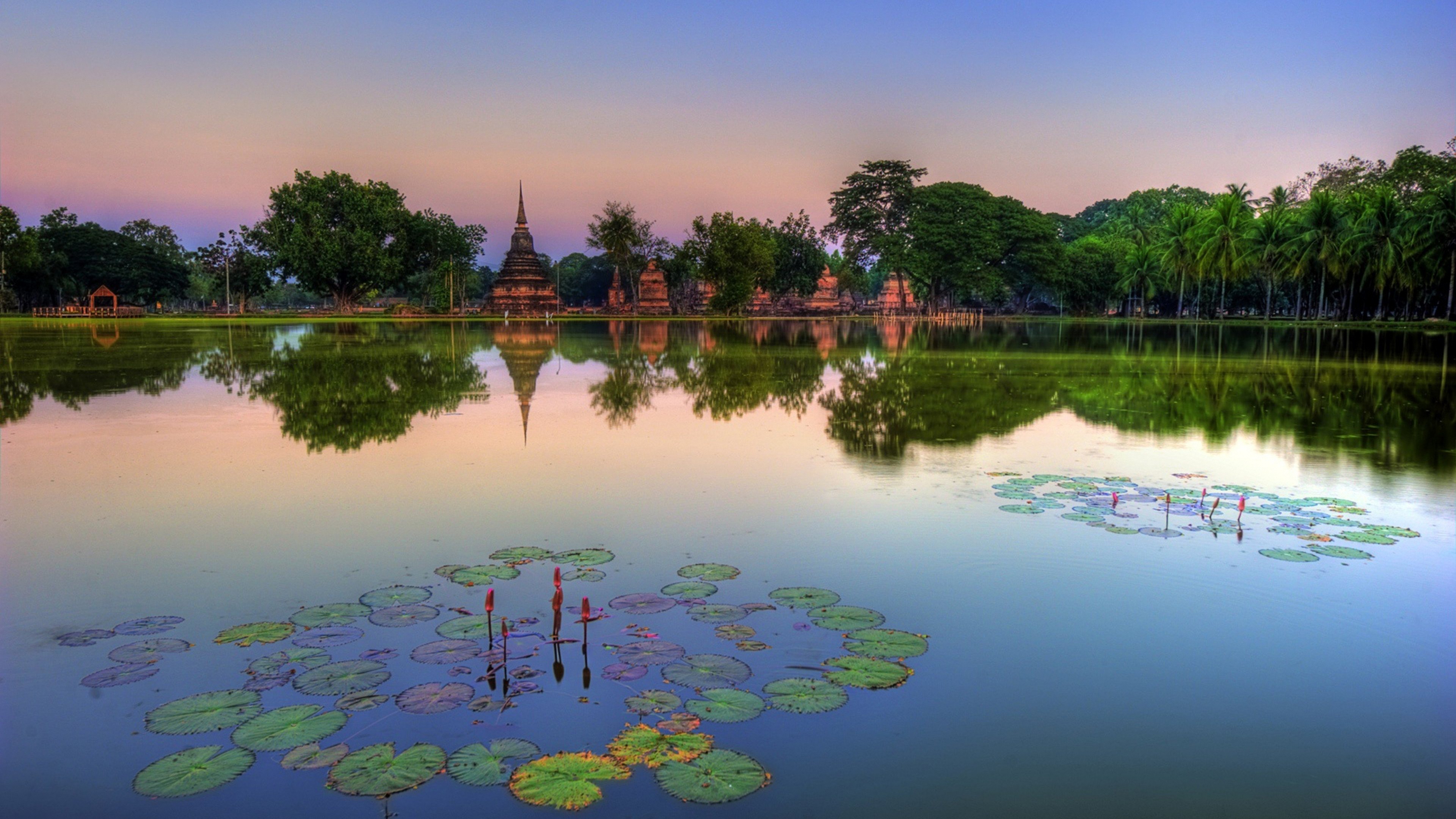 Озеро азии 4. Лотосовый парк Сиань. Озеро лотосов Таиланд. Тайвань озеро лотоса храм. Лотосы Пхукет.