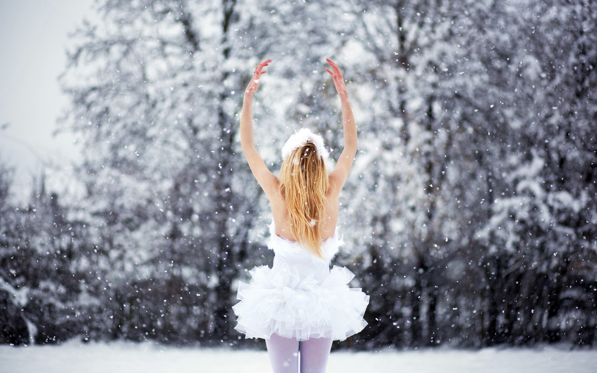 Танец снежки