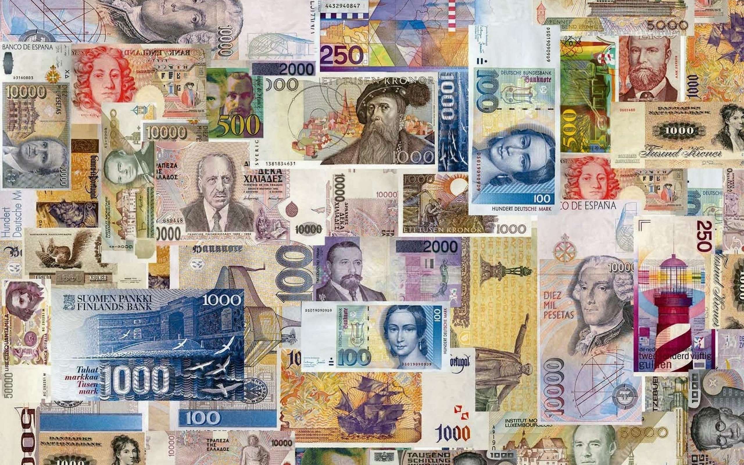 Знаки иностранной валюты. Купюры всех стран. Денежные купюры разных стран.