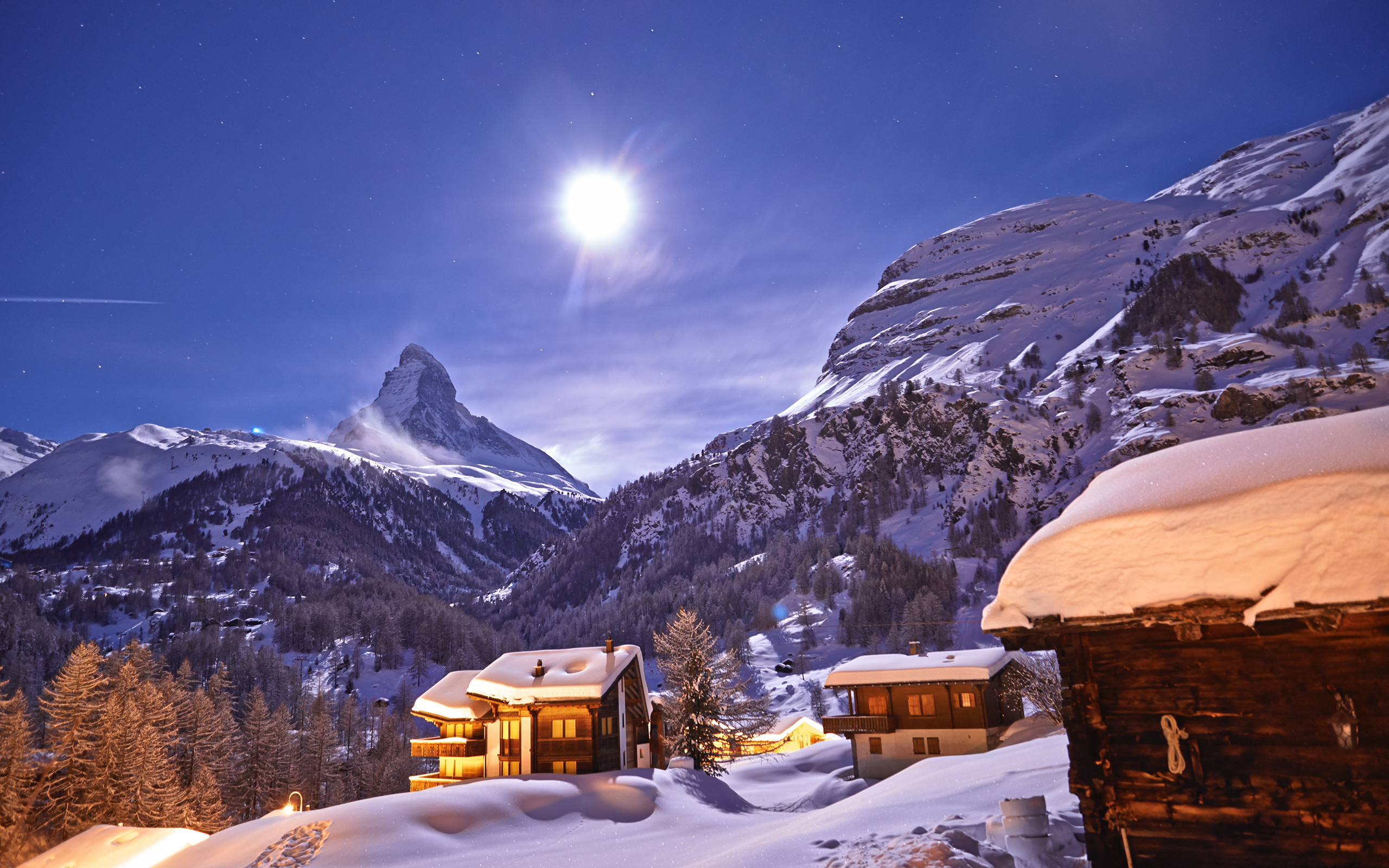 Горы снег дома. Гриндельвальд Швейцария горы. Гриндельвальд Швейцария ландшафт. Альпы Швейцария зима. Швейцария Гриндельвальд ночь.