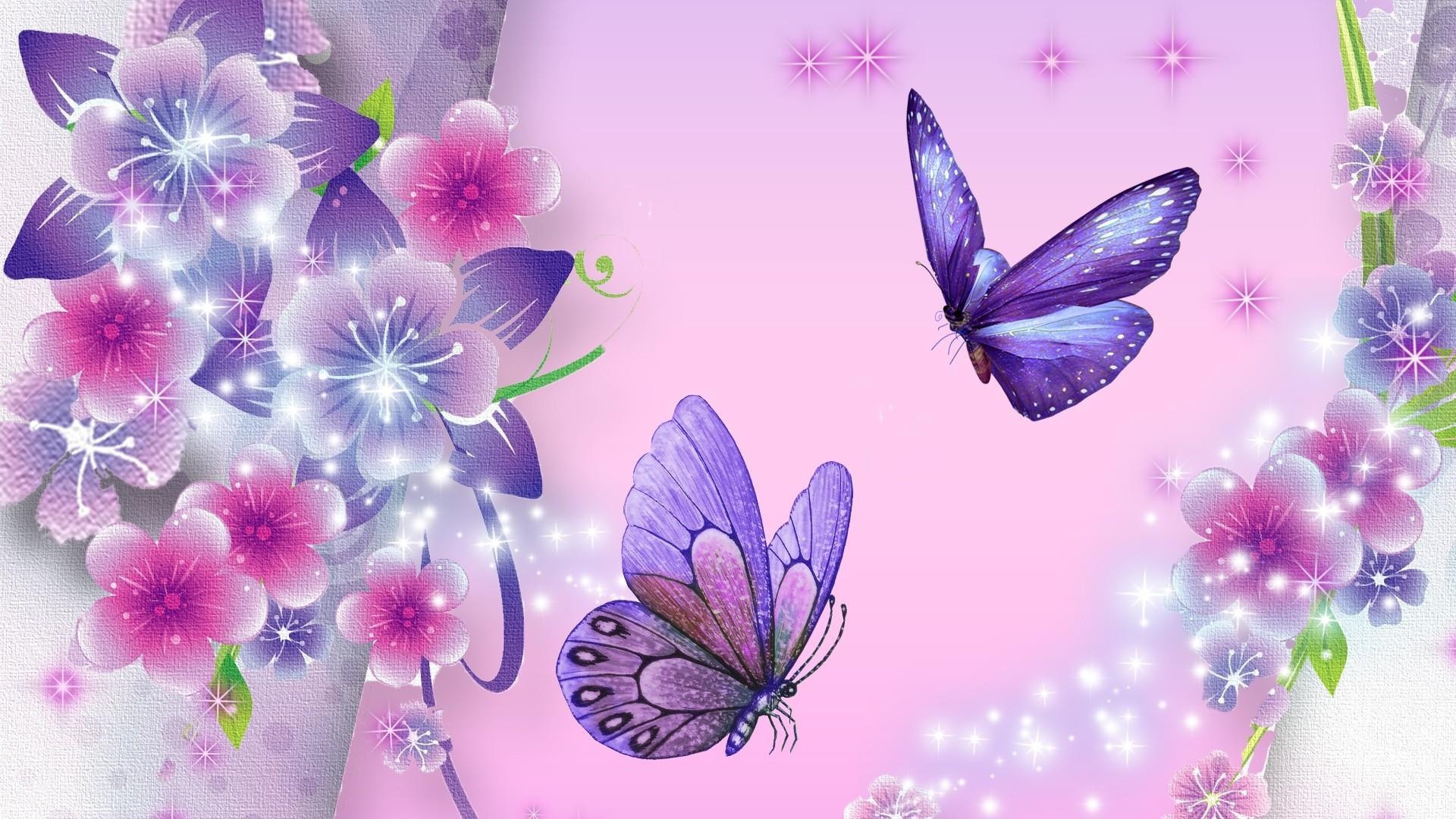 Красивые открытки бабочками